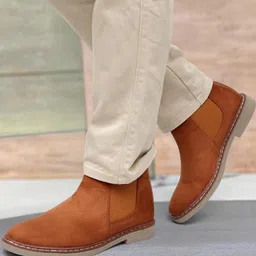 DIFEET Men Lace Up Regular Boots-picture-35