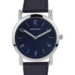 Provogue Men Brass Dial & Leather Straps Analogue Watch SK-PG-4053-BLU-BLU-image-40