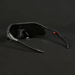 HASHTAG EYEWEAR Unisex Grey Lens & Brown Sports Sunglasses with image 2