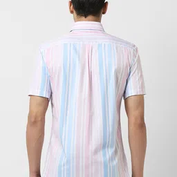 Van Heusen Sport Men Slim Fit Opaque Striped Casual Shirt image 2