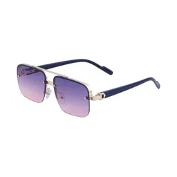 OUDI Men Purple Lens & Black Square Sunglasses with-picture-13