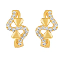 Luv Fashion Heart Shaped Ear Cuff Earrings-image-72