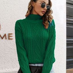 Oh Rare Women Cable Knit Pullover-picture-23