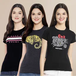 Metronaut Women Typography 3 T-shirt-image-97