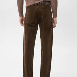 MANGO MAN Men Corduroy Trousers image 2