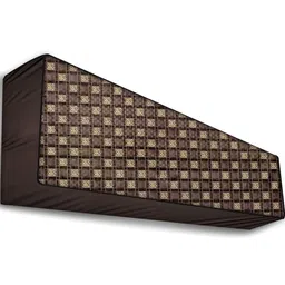 The Furnishing Tree Coffee Brown Plastic Air Conditioner Cover image 2
