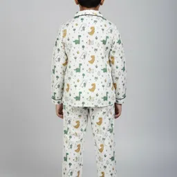 YK Boys Printed Night suit image 5