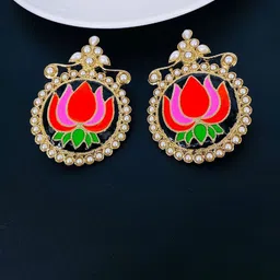 ZIVOM Contemporary Studs Earrings-image-55