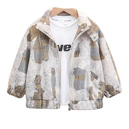 StyleCast x Revolte Boys Longline Outdoor Open Front Jacket-picture-2