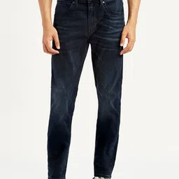 Levis Men Classic Tapered Fit Mid-Rise Light Fade Stretchable Jeans image 5