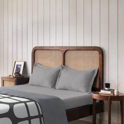 The Happy Pod Grey Microfiber AC Room 80 GSM Double Bed Dohar image 5