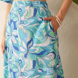 STREET 9 Printed Top With Skirt Co-Ords image 3