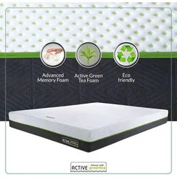 Amore White & Blue Active Green Tea King Size Mattress image 5