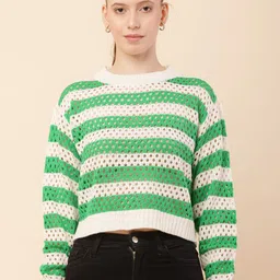 NoBarr Women Striped Pullover Sweaters-picture-16