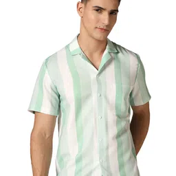 SZN Men Striped Casual Shirt-picture-21