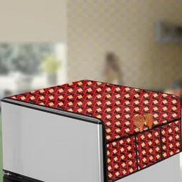 The Furnishing Tree Brown Plastic Refrigerator Cover-picture-32