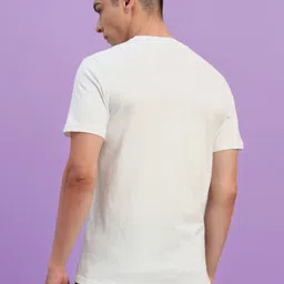 SWAGNOX Men Printed Applique T-shirt image 5