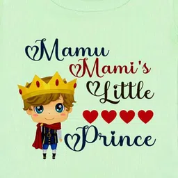 Arvesa Mamu Mami Little Prince Printed Bodusuit image 2