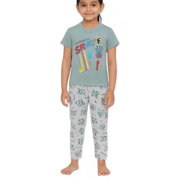 Veecap Girls Pack Of 2 Pyjama Set image 2
