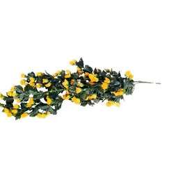 apka mart Yellow Hanging Artificial Flower image 3