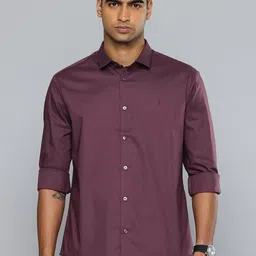Indian Terrain Classic Slim Fit Self Striped Casual Shirt-picture-36