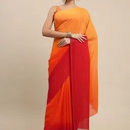 STYLETONE Ombre Poly Georgette Saree-picture-10