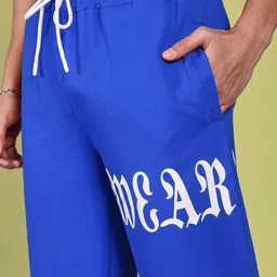 WEARDUDS Men Printed Mid Rise Relaxed Fit Track pants image 3