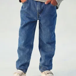H&M Tapered Cotton-Blend Jeans-picture-30