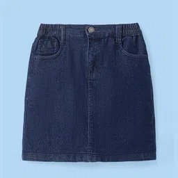 ARIAS By LARA DUTTA Girls Long Sleeves Denim Jacket With Skirt & Inner Top image 2