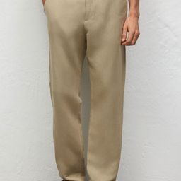 H&M Regular-Fit Linen-blend trousers-picture-18