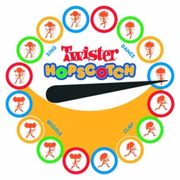 Yamama Twister Indoor Hopscotch Set - Multicolor image 5