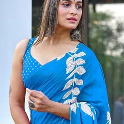 KALINI Floral Designer Saree image 2