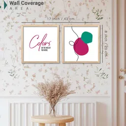 walllane Modern Wall Art With Frame Home Decor Wall Painting For Living Room Office Bedroom image 5