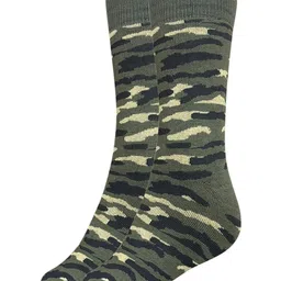 MUKHAKSH Men Pack Of 6 Pure Cotton Calf-Length Socks image 2