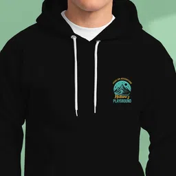 BUYTHATTRENDZ Men Printed Hooded Sweatshirt image 2