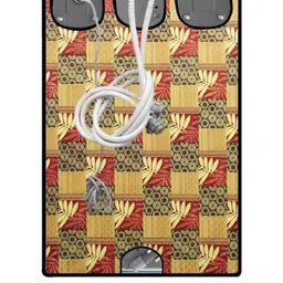 The Furnishing Tree Yellow Printed Washing Machine Cover image 5