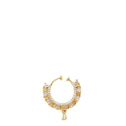 Mali Fionna Gold-Plated Cubic Zirconia Stud Nosepin image 4