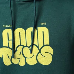 NOBERO Men Printed Hooded Sweatshirt image 5