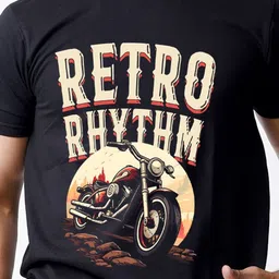 Bloopers Store Typography Printed Round Neck Cotton T-shirts image 5