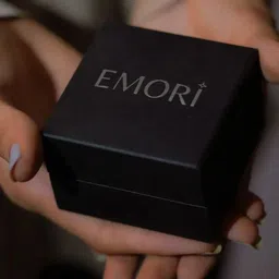 Emori 14KT Fizy Halo Lab Ring Diamond image 3