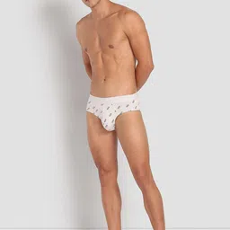 U.S. Polo Assn. Men Printed Stretchable Basic Briefs image 2