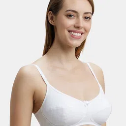 Jockey Wirefree Non Padded Cotton Medium Coverage Everyday Bra -1615 image 5