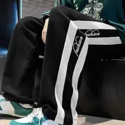 Vimal Jonney Multi Polyster Regular Fit Stripes Trackpants image 5