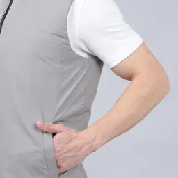 Cantabil Black Nylon Regular Fit Reversible Jacket image 5