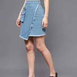 Miss Chase Blue Skirt image 3