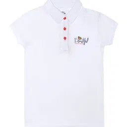 Dyca Kids White Solid Polo T-Shirt-picture-21