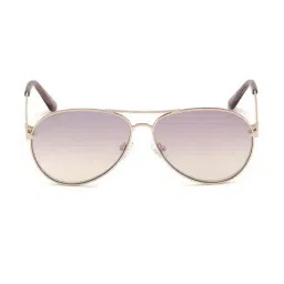 Guess GU76165832Z Aviator Sunglasses for Women-image-8
