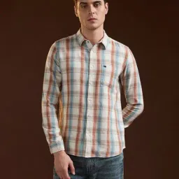 The Bear House Multi Slim Fit Checks Shirt-picture-32
