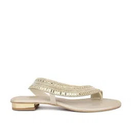 Inc.5 Women's Golden Sling Back Sandals-image-43