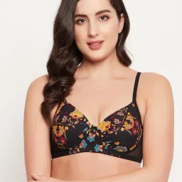 Clovia Black Printed Padded Bra-picture-16